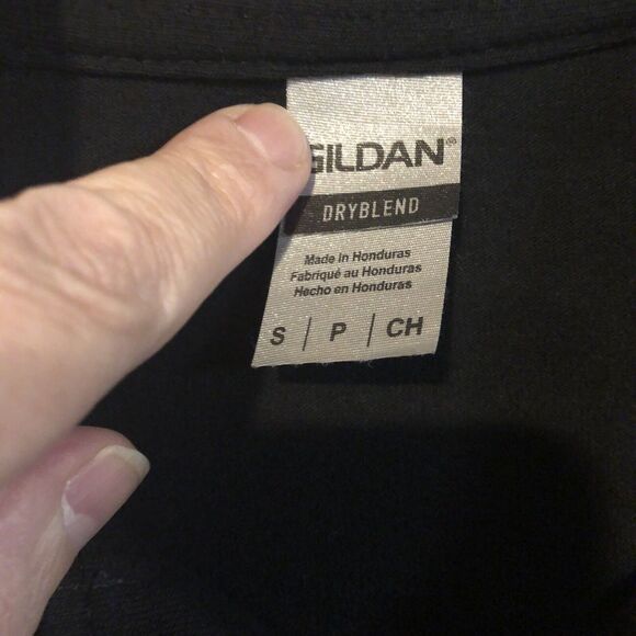 Cinemark Rewards Small Polo Shirt Movie Fan+ Employee Uniform Black Double Sided - Picture 5 of 7